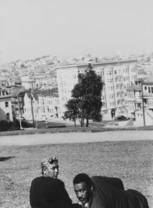 Image of couple from San Francisco by Robert Frank